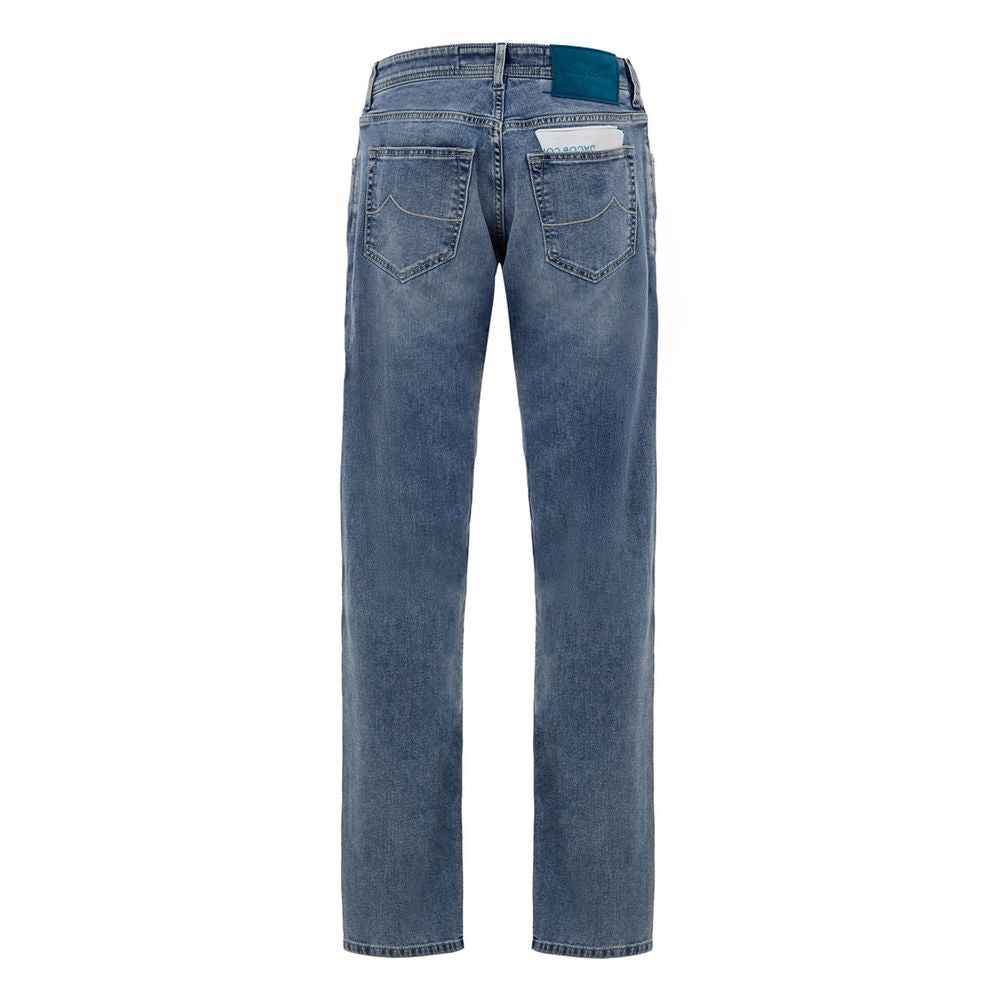 Jacob Cohen Nick Slim Jeans Denim - Verbleekt Blauw