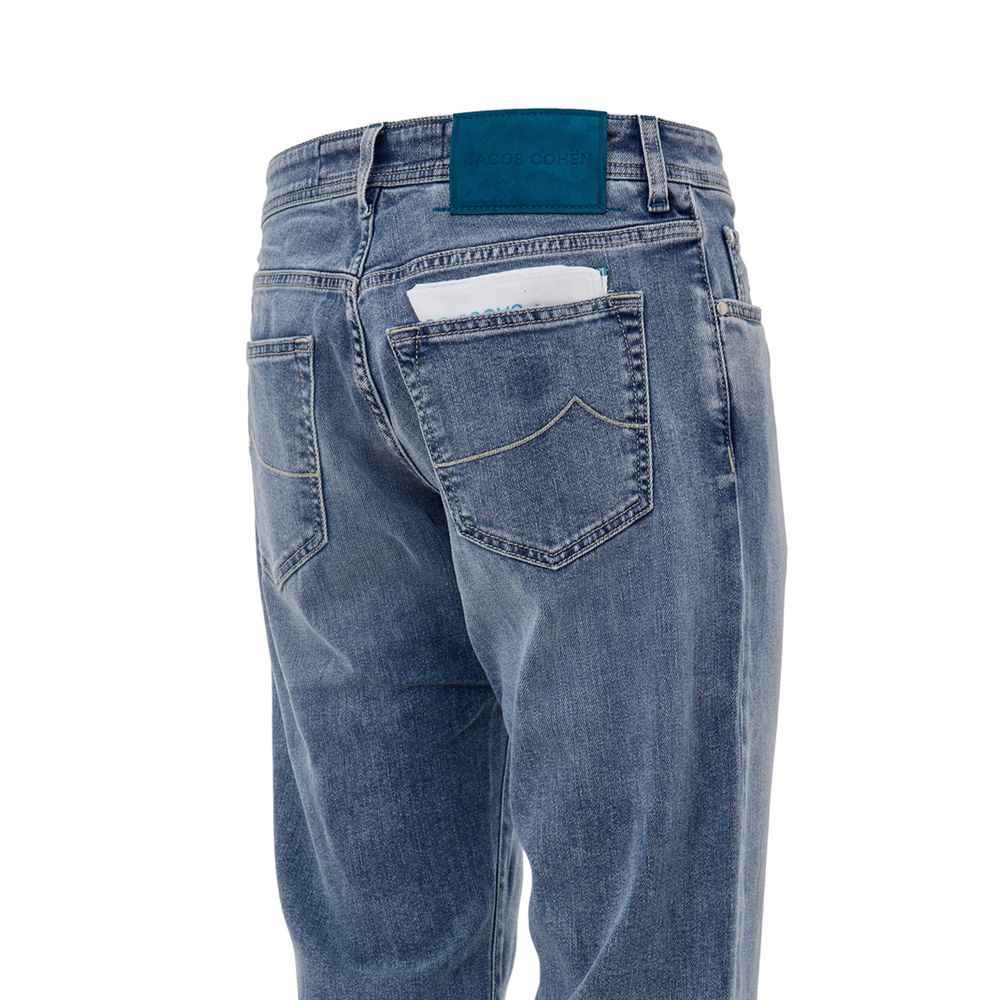 Jacob Cohen Nick Slim Jeans Denim - Verbleekt Blauw