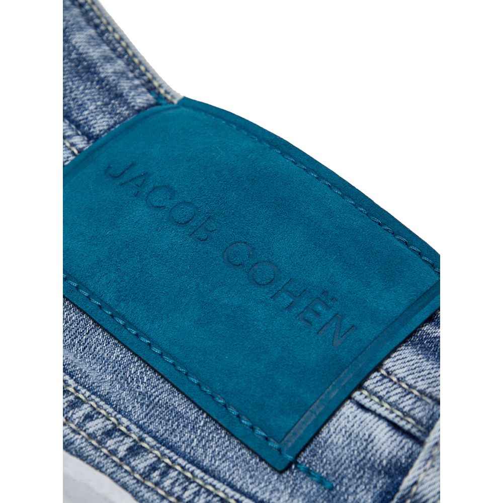 Jacob Cohen Nick Slim Jeans Denim - Verbleekt Blauw