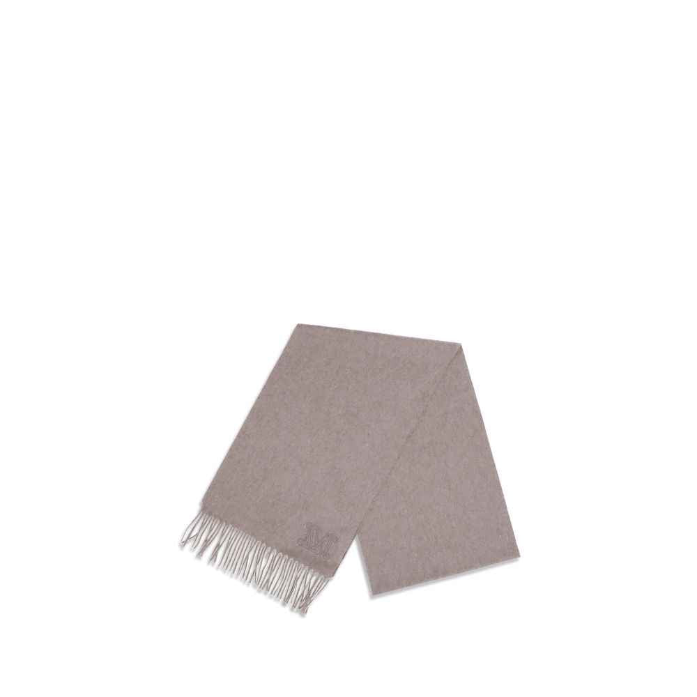 Max Mara Wsdalia Kasjmier Sjaal Luxe Accessoire Logo