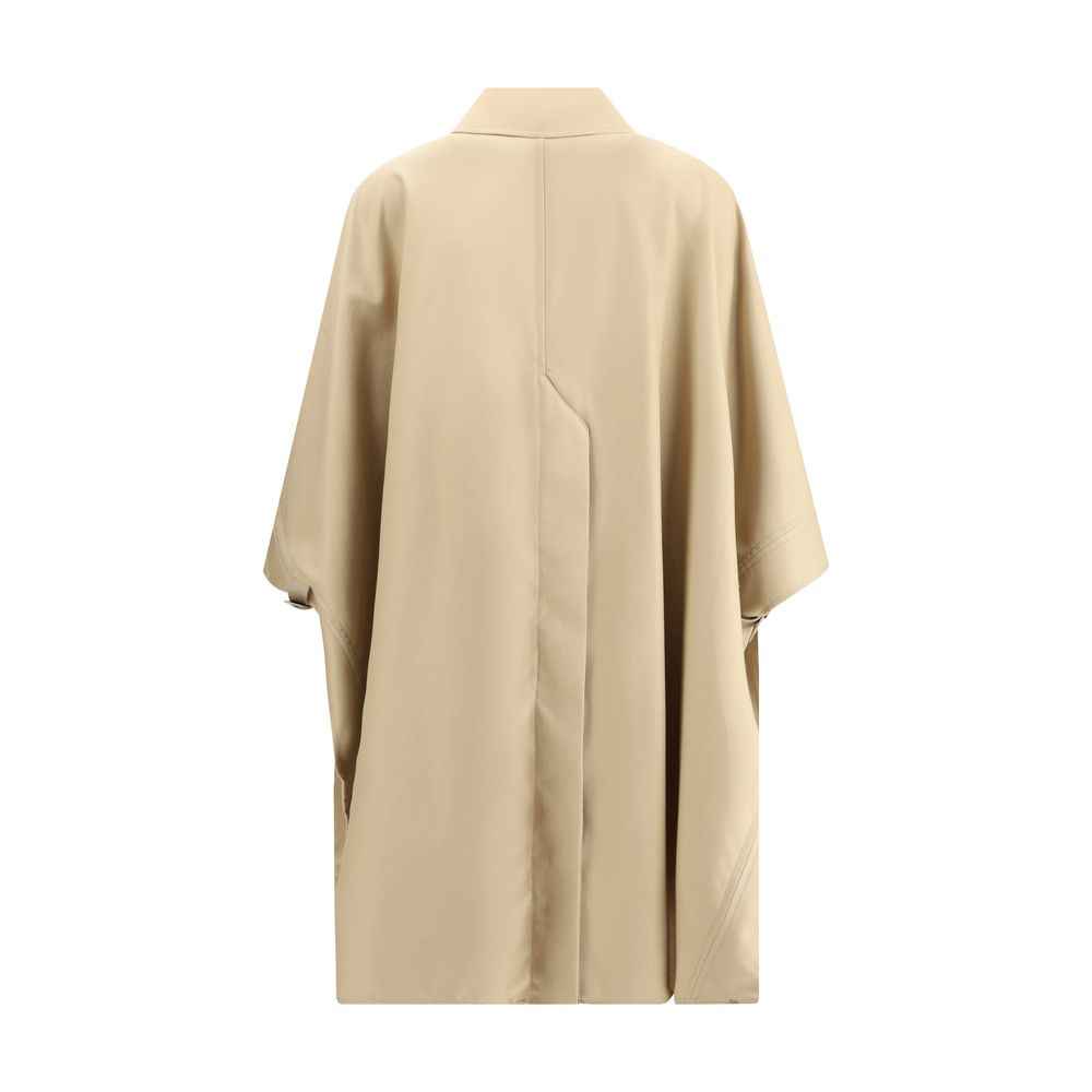 Max Mara Cape Jacket Beige Luxe Collectie Voor Dames