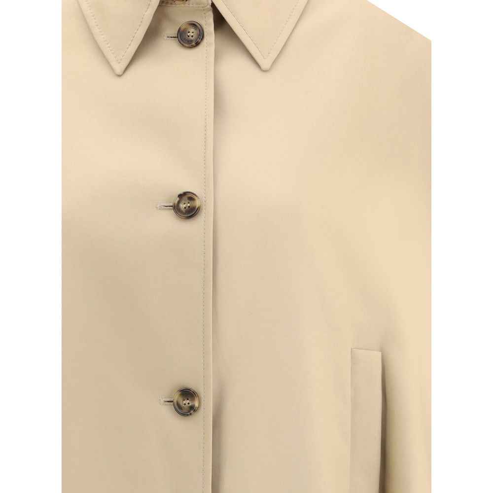 Max Mara Cape Jacket Beige Luxe Collectie Voor Dames