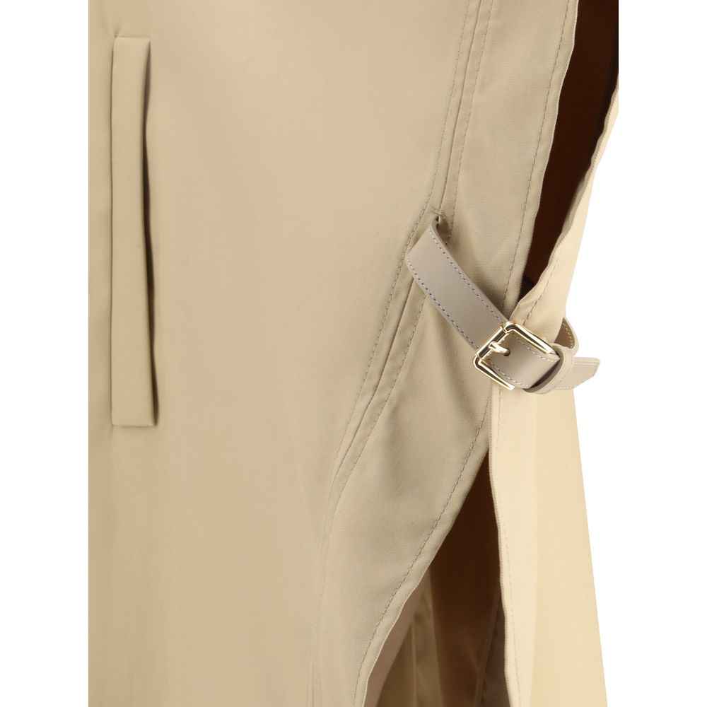 Max Mara Cape Jacket Beige Luxe Collectie Voor Dames