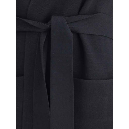 Max Mara Abete Lange Vest Beige Elegante Silhouet Luxe