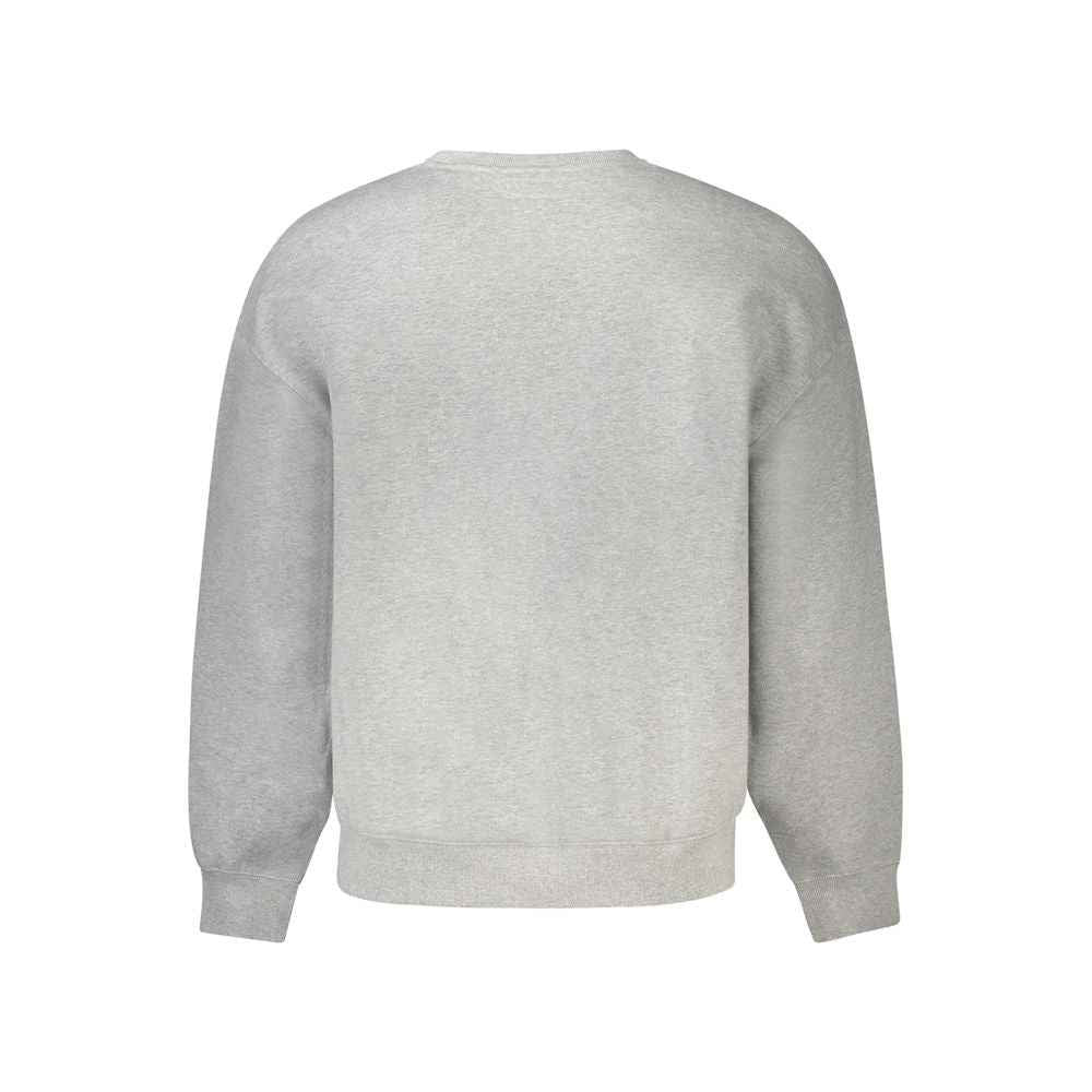 Guess Jeans Katoenen Sweatshirt Grijs Met Logo Print